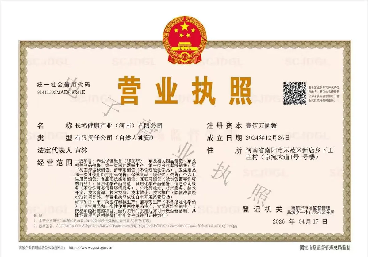 Factory business license